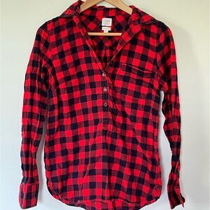 J Crew XS Perfect Fit Lumberjack Flannel